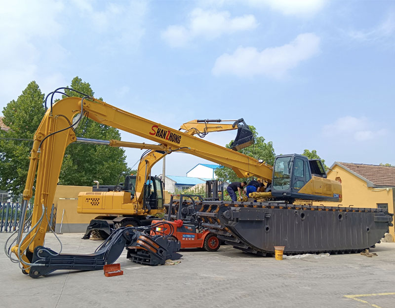 SZC400 Amphibious Excavator